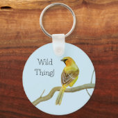 Geboste Oriole Sleutelhanger (Achterkant)