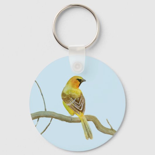 Geboste Oriole Sleutelhanger (Voorkant)