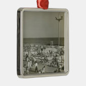 Geboste strand metalen ornament (Rechts)