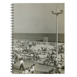 Geboste strand notitieboek