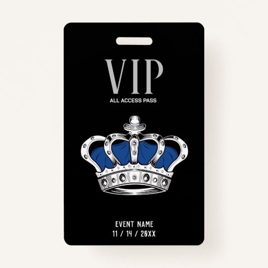 Geboste VIP-badge Badge (Voorkant)