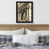  gebouw canvas afdruk (Insitu (Slaapkamer))