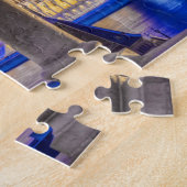 gebouw Hongaars parlement in Dusk Legpuzzel (Zijkant)