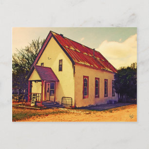 Gebouw in Willow City, TX Briefkaart