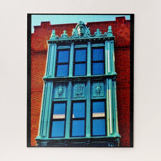 gebouw legpuzzel (Verticaal)