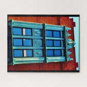 gebouw legpuzzel (Horizontaal)