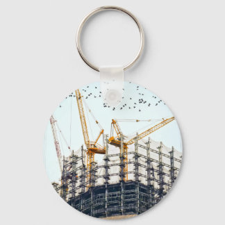 gebouw sleutelhanger