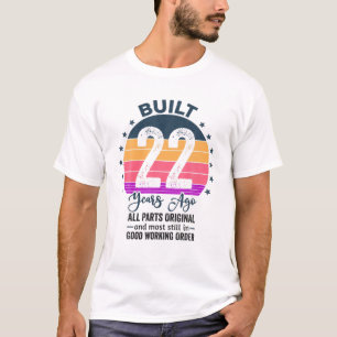 Gebouwd 22 jaar geleden Alle onderdelen Originele T-shirt