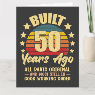 Gebouwd 50 Jaar Geleden Alle Onderdelen Origineel  Kaart