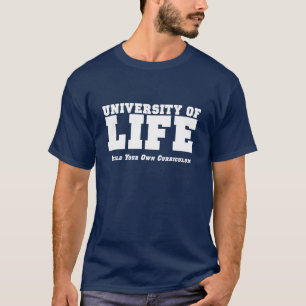 Gebouwd - Blauw t-shirt