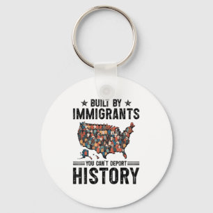 Gebouwd door immigranten kunt u de geschiedenis ni sleutelhanger