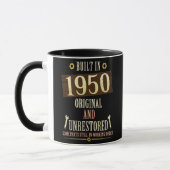 Gebouwd in 1950 origineel en niet hersteld mok (Links)