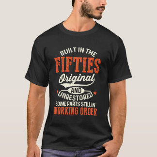 Gebouwd in de jaren '50 originele en onherstelbare t-shirt