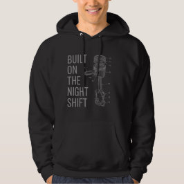 Gebouwd in de Nachtploeg Hoodie