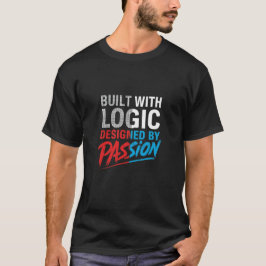 Gebouwd met Logica, Ontworpen met Passie – Program T-shirt
