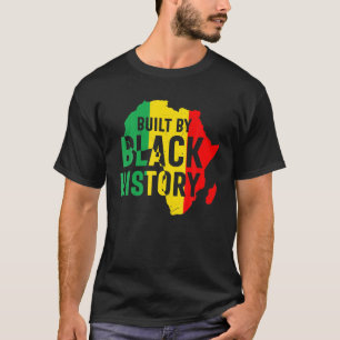 Gebouwd op zwarte geschiedenis Melanin Black Histo T-shirt