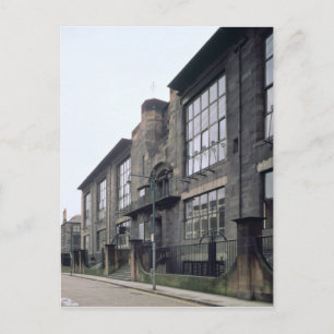 Gebouwd uitzicht van de buitenkant, 1897-99 briefkaart