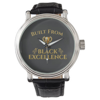 Gebouwd vanuit het zwarte excellentie-erfgoed horloge