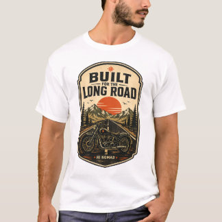 Gebouwd voor de Lange Weg – Vintage Motorfiets Avo T-shirt