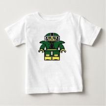 Gebouwd voor het Footballs T-shirt van deze Baby