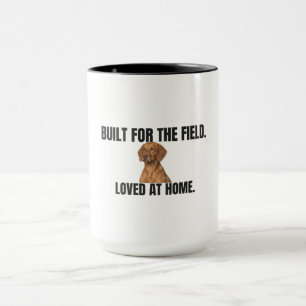 Gebouwd voor het veld en geliefd thuis Vizsla-koff Mok