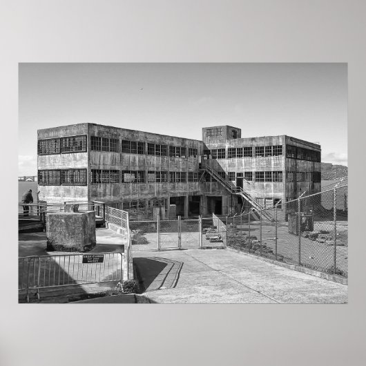 GEBOUWDE ALCATRAZ MODELINDUSTRIEËN POSTER (Voorkant)