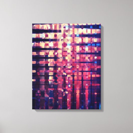 Gebouwen Canvas Afdruk (Voorkant)