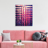 Gebouwen Canvas Afdruk (Insitu (Woonkamer))