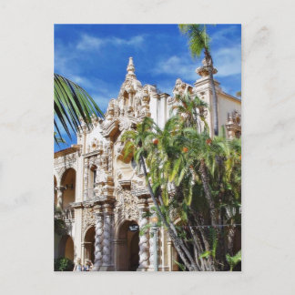 Gebouwen in Balboa Park Briefkaart