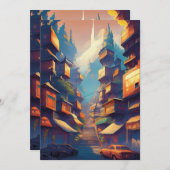 Gebouwen Kaart (Voorkant / Achterkant)