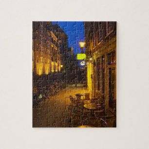 Gebouwen met 17e- of 18e-eeuwse gevel en legpuzzel