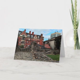 Gebouwen van Newcastle Kaart
