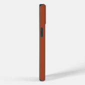 Gebrand Sinaasappel Custom Monogram Case-Mate iPhone Case (Achterkant / Rechts)