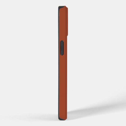 Gebrand Sinaasappel Custom Monogram Case-Mate iPhone Case (Achterkant / Rechts)