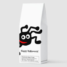 Gebrande Koffie HAPPY HALLOWEEN FUN CARTOON SPIDER