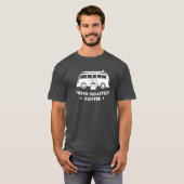 gebrande koffie, vers t-shirt (Voorkant volledig)