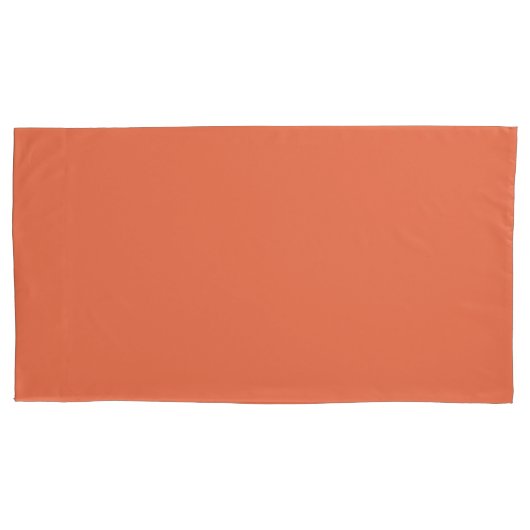 Gebrande Sienna Kussensloop (Voorkant-Links)