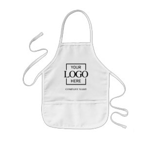 Gebrandmerkt kinder apron met aangepast bedrijfslo schort