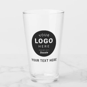 Gebrandmerkt logo glas
