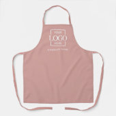Gebrandmerkt Zakelijk Logo Restaurant Uniform Werk Schort (Voorkant)