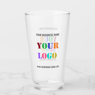 Gebrandmerkt Zakelijk Promotioneel Bierglas Voorbe Glas