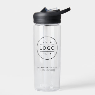 Gebrandmerkte heldere CamelBak-logo-hydratatie Waterfles