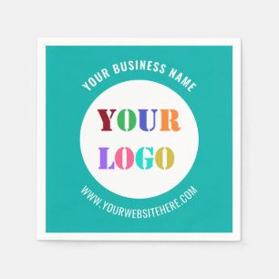 Gebrandmerkte promotionele bedrijf logo servetten