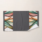 gebrandschilderd gras bad handdoek (Handdoek)