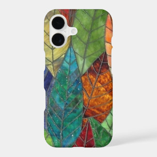 Gebrandschilderde Bladeren iPhone 7 hoes
