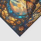  gebrandschilderde glasstijl vlinder tissuepapier (Detail)