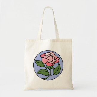 Gebrandschilderde Roos Tote Bag