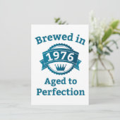 Gebreekt in 1976 Ouderdom tot perfectie Kaart (Staand voorkant)