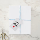 Gebreid met liefde label cadeaulabel (Met Touw)