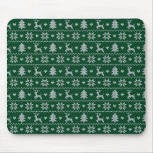 Gebreid naadloos kerstpatroon